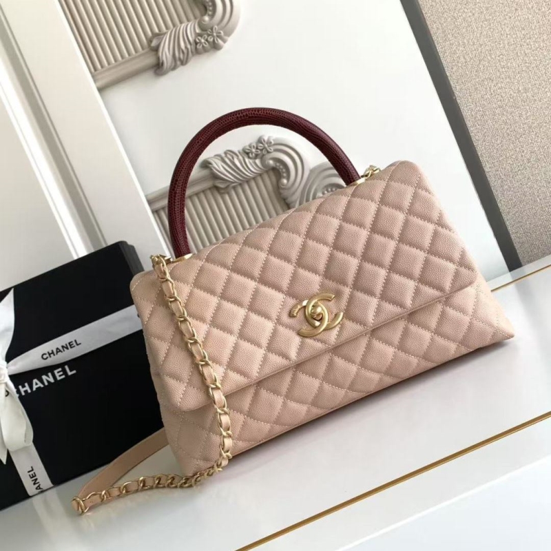 Ch**el top handle bags